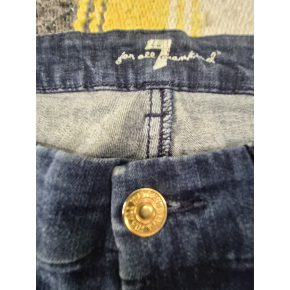 7 For All Mankind Kimmie Bootcut Jeans - Women's Size 28 - Dark Wash - Picture 10 of 11